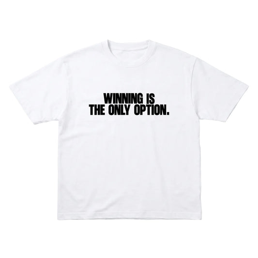 winner tee blue