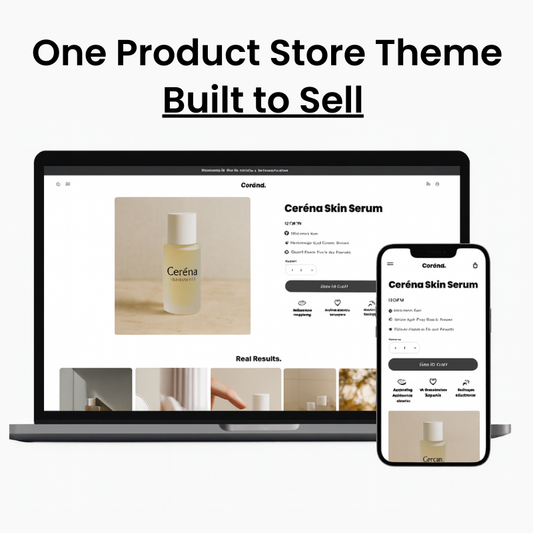 Adwebb One Product Store Theme